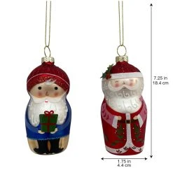 Best reviews of 🌟 Assorted Glass Nesting Doll Character Ornament by Ashland® ✔️ -Ashlandty Shop 10697795 3