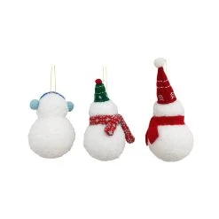 Cheapest 🛒 Assorted Furry Snowman Ornament by Ashland® ⌛ -Ashlandty Shop 10697801 4