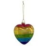 New 💯 Rainbow Glass Heart Ornament by Ashland® 🛒 -Ashlandty Shop 10697803 1
