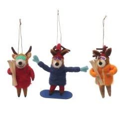 Best deal ⌛ Assorted 5.5" Wool Woodland Critter Ornament by Ashland® ⌛
