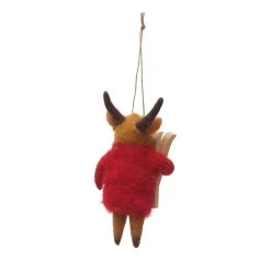 Best deal ⌛ Assorted 5.5" Wool Woodland Critter Ornament by Ashland® ⌛ -Ashlandty Shop 10697820 3