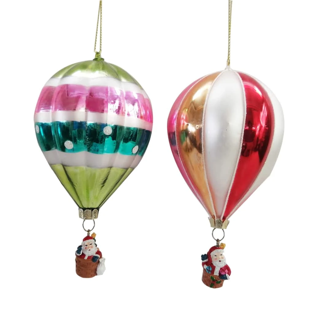 Deals ✨ 6" Assorted Glass Hot Air Balloon Ornament by Ashland® ⌛ Christmas ✔️ 3 Deals ✨ 6" Assorted Glass Hot Air Balloon Ornament by Ashland® ⌛ Christmas ✔️