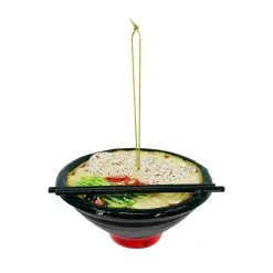 Brand new 🎉 3.5'' Ramen Glass Christmas Ornament by Ashland® ⌛