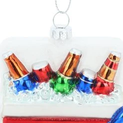 Hot Sale ✨ Glass Beer Bucket Ornament by Ashland® 😉 Christmas ✨ -Ashlandty Shop 10697946 3