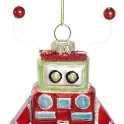 Promo 💯 Assorted Glass Robot Ornament by Ashland® Christmas 🛒 -Ashlandty Shop 10697953 5