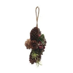Best Pirce 👏 4" Pinecone & Berry Ornament by Ashland® 🛒 -Ashlandty Shop 10697965 2