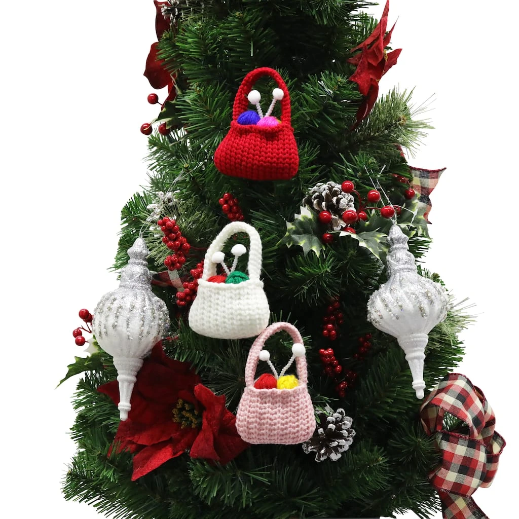 Buy π Assorted Yarn Bag Ornament by Ashland® β¨ 7 Buy π Assorted Yarn Bag Ornament by Ashland® β¨ - Image 5