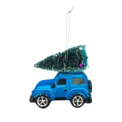 Outlet ⌛ Assorted Glass Jeep with Tree Ornament by Ashland® 🛒 -Ashlandty Shop 10698111 5