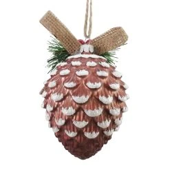 Cheap ⌛ 4.5" Glass Pinecone Ornament by Ashland® ❄ Christmas 👏 -Ashlandty Shop 10698125 3