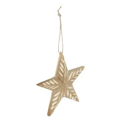 Budget 🧨 5.5'' Carved Wooden Star Ornament by Ashland® ⭐ -Ashlandty Shop 10698128 2