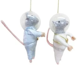 Budget 🥰 Assorted Wool Space Mouse Ornament by Ashland® 👏 -Ashlandty Shop 10698353 2
