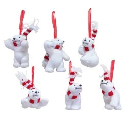 Promo ⌛ Assorted Polar Bear Ornament by Ashland® 🔔