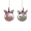 Outlet 🌟 Assorted 4" Glass Unicorn Ball Ornament by Ashland® 🔔 -Ashlandty Shop 10698447 1