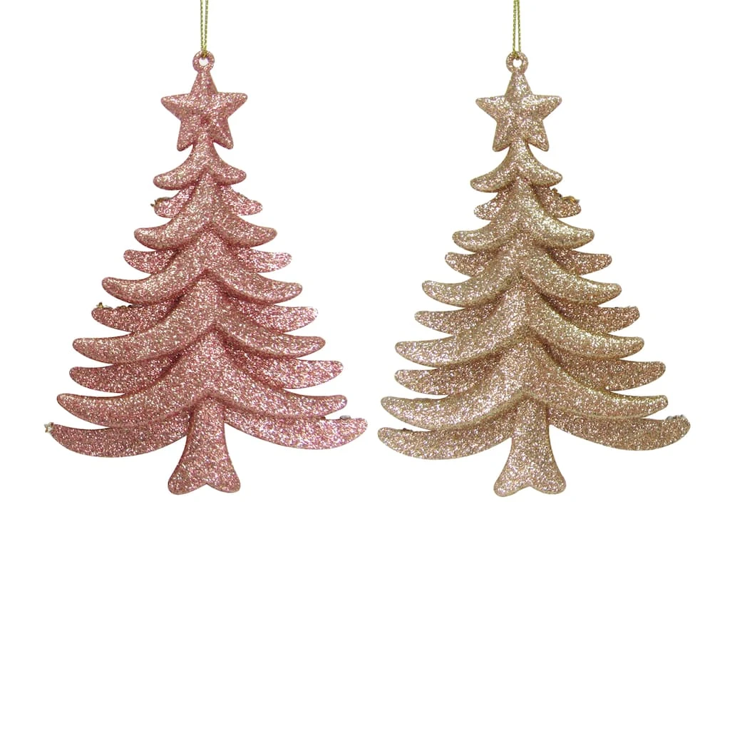 Discount ⭐ Assorted Glittery Plastic Tree Ornament by Ashland® 🤩 4 Discount ⭐ Assorted Glittery Plastic Tree Ornament by Ashland® 🤩 - Image 2