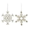 Outlet 😉 Assorted 5.5'' Beaded Snowflake Christmas Ornament by Ashland® 🧨 -Ashlandty Shop 10698500 1
