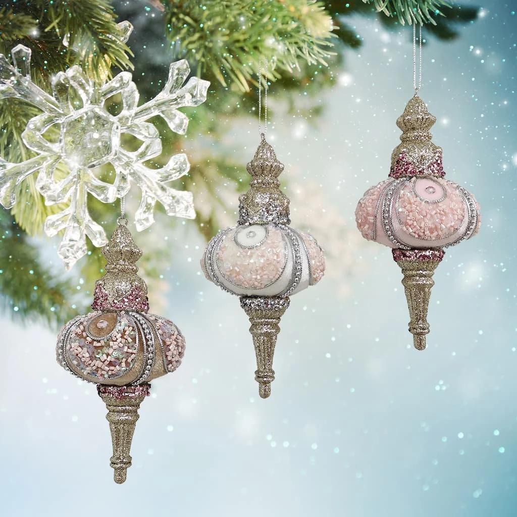 Best Pirce โ๏ธ Assorted Velvet Finial Ornament by Ashland® ๐ฅ 4 Best Pirce โ๏ธ Assorted Velvet Finial Ornament by Ashland® ๐ฅ - Image 2