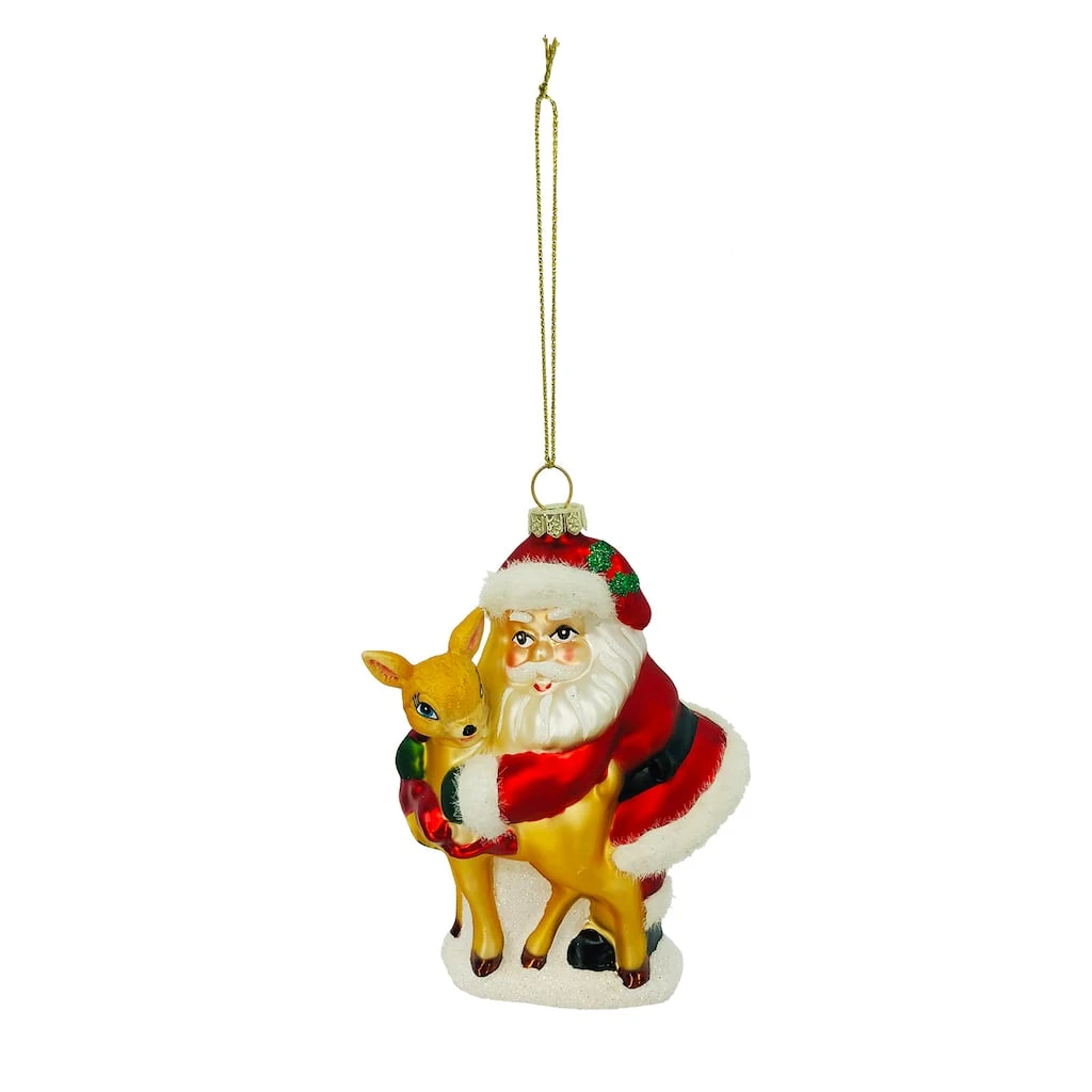 Best reviews of β€οΈ Santa with Deer Ornament by Ashland® π 3 Best reviews of β€οΈ Santa with Deer Ornament by Ashland® π