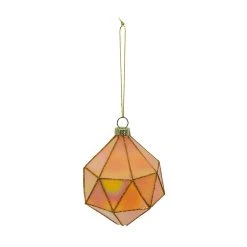Best deal ⭐ Assorted 4.5'' Geometric Diamond Glass ❄ Christmas Ornament by Ashland® ❤️ -Ashlandty Shop 10698586 2