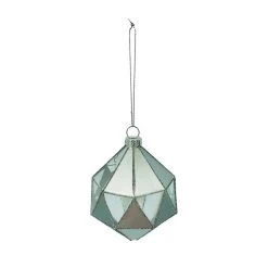Best deal ⭐ Assorted 4.5'' Geometric Diamond Glass ❄ Christmas Ornament by Ashland® ❤️ -Ashlandty Shop 10698586 4