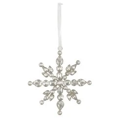 Flash Sale ⌛ Assorted 5'' Silver Jewel Star ✔️ Christmas Ornament by Ashland® ⌛ -Ashlandty Shop 10698595 2