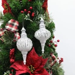 Brand new 👍 Assorted White Finial Ornament by Ashland® ✨ -Ashlandty Shop 10698613 4