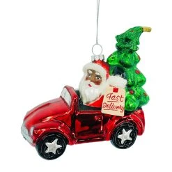 Brand new 🧨 4.5'' Delivery Santa Collectible Christmas Ornament by Ashland® 🤩 -Ashlandty Shop 10698626 2