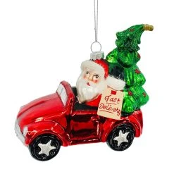 Best Pirce 🧨 4.5'' Delivery Santa Collectible Ornament by Ashland® 💯 -Ashlandty Shop 10698630 2