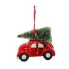 Outlet ❤️ 4'' Car with Tree Collectible Glass Christmas Ornament by Ashland® 🎉 -Ashlandty Shop 10698644 1