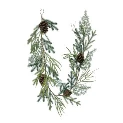 Best Sale 🔥 6ft. Pinecone & Pine Mix Outdoor Garland by Ashland® 🧨 -Ashlandty Shop 10698654 3