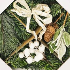 Budget 🤩 DIY White Berry, Pine Leaf & Pinecone Wreath Kit by Ashland® 💯 -Ashlandty Shop 10698659 3