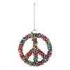 Cheapest ❤️ 5'' Peace Sign with Bell Aluminum 🔔 Christmas Ornament by Ashland® ❤️