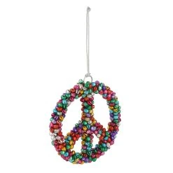 Cheapest ❤️ 5'' Peace Sign with Bell Aluminum 🔔 Christmas Ornament by Ashland® ❤️ -Ashlandty Shop 10698760 2