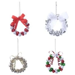 Top 10 ✨ Assorted 4'' Wreath with Bells Collectible Ornament by Ashland® 👍