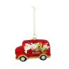 Flash Sale 🥰 Santa School Bus Glass Ornament by Ashland® 🎁 -Ashlandty Shop 10698788 1