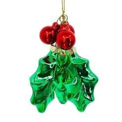 Best reviews of 💯 Holly Leaf Glass Ornament by Ashland® 😀 -Ashlandty Shop 10698820 2
