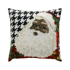 Best deal โจ Santa Face Houndstooth Pillow by Ashland® ๐