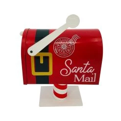 Deals 🎉 10.3'' Mailbox with Santa Belt Tabletop Décor by Ashland® ✔️