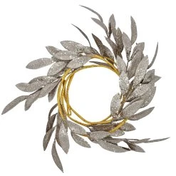 Buy ✨ 5ft. Champagne Bay Leaves Coiled Garland by Ashland® 🔥 -Ashlandty Shop 10698884 5
