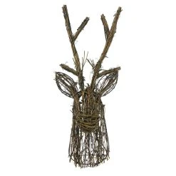 Buy 😉 18'' Twig Reindeer Head Décor by Ashland® ⭐