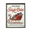 Coupon ⌛ 23" Holiday Sleigh Rides Wall Sign by Ashland® 😍 -Ashlandty Shop 10698962 1