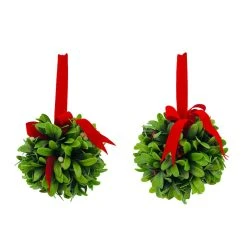 Outlet ⭐ Assorted Kissing Ball Artificial Mistletoe Wall Décor by Ashland® 💯