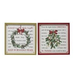 Cheapest ⌛ Assorted 14" Mistletoe Wall Frame by Ashland® 👏