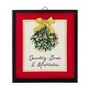 Brand new ⭐ 12'' Sparkly Bow Mistletoe Wall Décor by Ashland® ⌛ -Ashlandty Shop 10698985 1