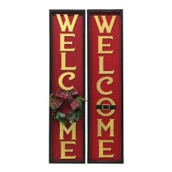 Best Pirce ✔️ 36" Welcome Wall Sign With Wreath by Ashland® 😉