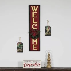 Best Pirce ✔️ 36" Welcome Wall Sign With Wreath by Ashland® 😉 -Ashlandty Shop 10698991 4