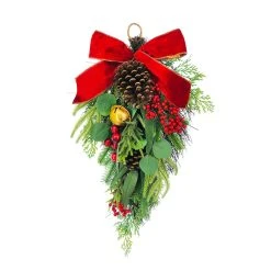 Best Pirce 💯 26'' Pine Berry Teardrop Wall Décor by Ashland® 🥰