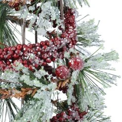 Promo π 16" Frosted Pine Leaf & Berry Tabletop Tree by Ashland® π― 5 Promo π 16" Frosted Pine Leaf & Berry Tabletop Tree by Ashland® π― -Ashlandty Shop 10699006 2