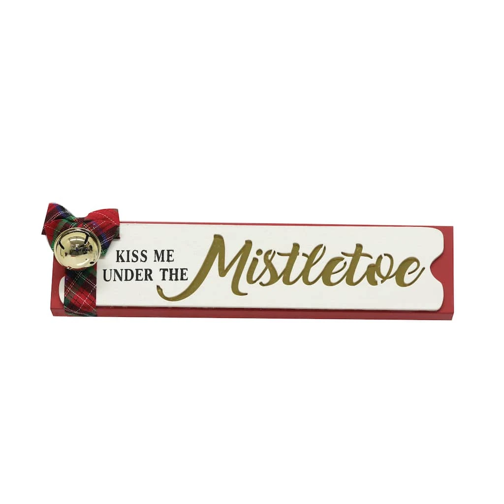 Buy 🤩 Assorted 11" Mistletoe & Tis The Season Tabletop Sign by Ashland® 😉 4 Buy 🤩 Assorted 11" Mistletoe & Tis The Season Tabletop Sign by Ashland® 😉 - Image 2