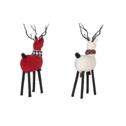 Hot Sale ⭐ Assorted 18" Deer with Scarf Tabletop Accent by Ashland® 🔥 -Ashlandty Shop 10699020 2