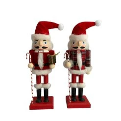 Buy ❤️ Assorted 9.8'' Nutcracker with 🎉 Candy Cane Tabletop Décor by Ashland® 🤩